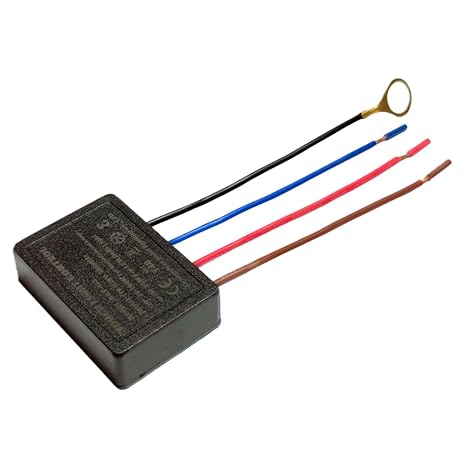 Touch Dimming Sensor - Touch Lamp Sensor 3 Way Dimming Light Dimmer, Replacement Dimming Sensor | Touch Sensor Dimmer, Control Module Stepless Multi-Functional Replacement Sensor for Wall Lamps