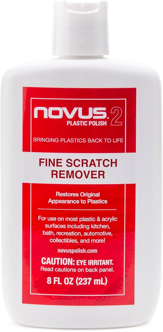 NOVUS 7030 | Fine Scratch Remover #2 | 8 Ounce Bottle