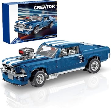Sports GTRS Car Building Blocks Toys Boys or Adults Kits,1:10 MOC Building Set Raceing Car Model,Cars for Boys Age 14,Compatible with Lego(1680 Pcs)