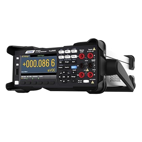 Multimeter Hantek HDM3065/A/B/S/H Series Digital Multimeter 6 1/2 Bit Resolution High-Speed Sampling Frequency 4.3 Inch LCD Tester Meter(HDM3065H)