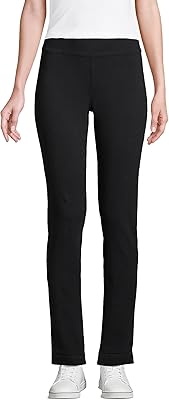 Lands End Womens Starfish Mid Rise Slim Leg Pants
