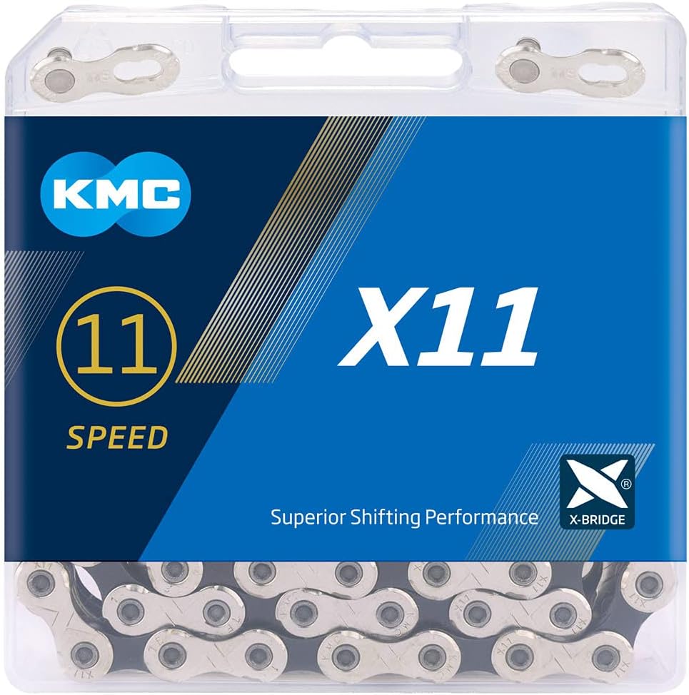 KMC X11 11-Speed 118 Links,RoadMountain Bike Chain