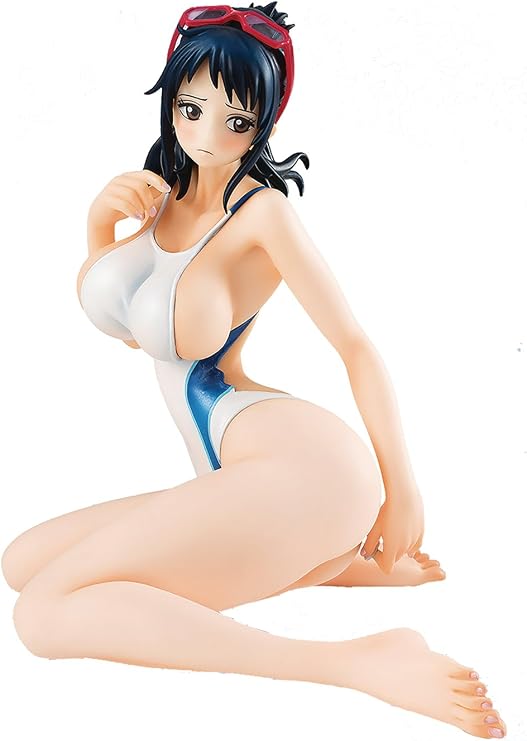 Megahouse One Piece Portrait.Of. Pirates: Tashigi White Beauty of the Swimsuit PVC Vinyl Figure