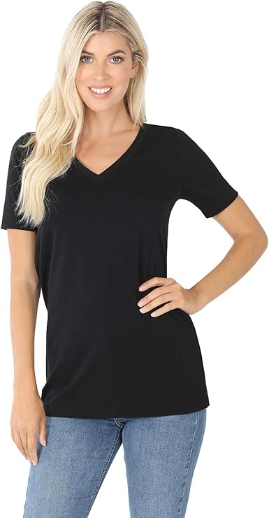 Zenana womens V Neck