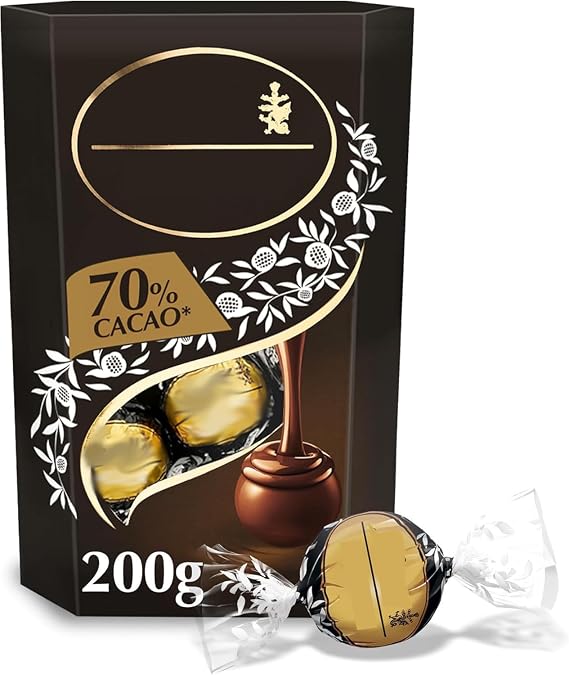 Lindat lindor 70% Extra Dark Chocolate Truffles 200g