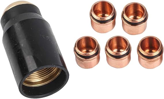 Plasma Torch Drag Shield Kit 9-8235 and 9-8237 for Thermal Dynamics 52 82 102 152 Torches 50-60A Copper Consumables 6 Pieces