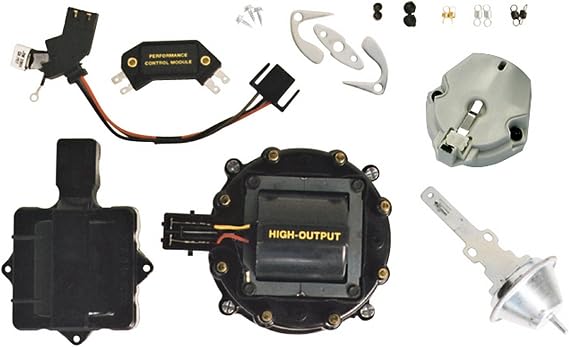 Proform 66945BKC GM HEI Distributor Tune-Up Kit, Black Cap