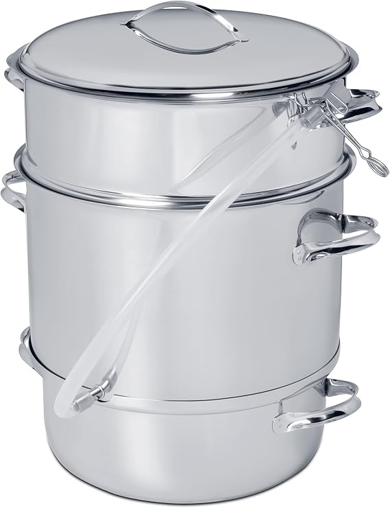 The Original Mehu-Liisa 11 Liter Stainless Steel Steam Juicer