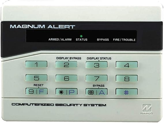 Napco RP1054E Backlit Digital Display Keypad