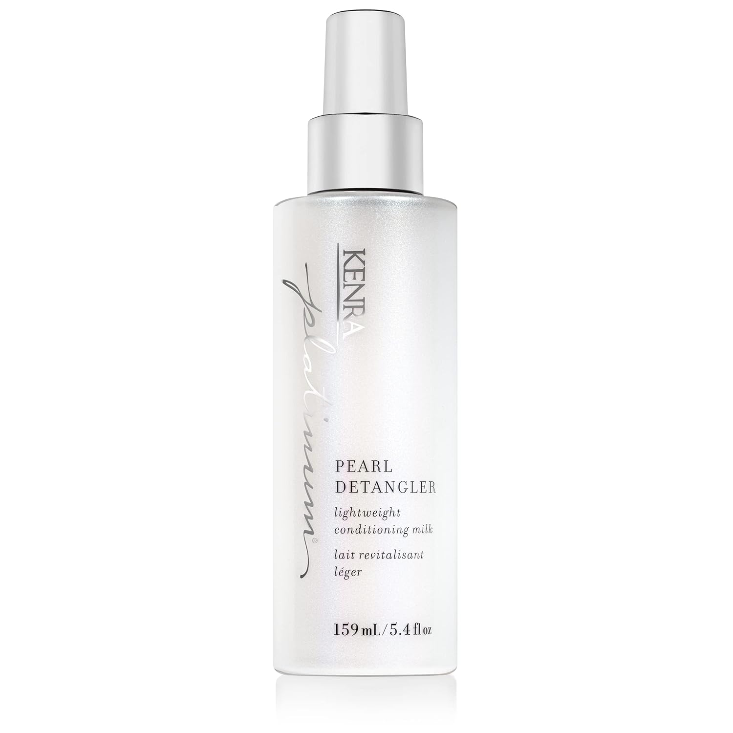 Kenra Platinum Pearl Detangler | Lightweight Conditioning Milk | Adds Moisture & Slip | Effortless Detangling & Manageability | Thermal Protection Up To 450F | All Hair Types | 5.4 fl. Oz (2-Pack)