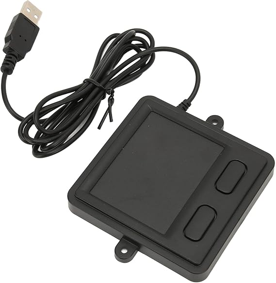 Wired USB Touchpad, Portable Trackpad Touchpad Mouse for Desktop Laptop Computer PC, Ultra Slim, 2, Multi Touch Navigation, Compatible with Windows 7/Windows 8/Windows 10