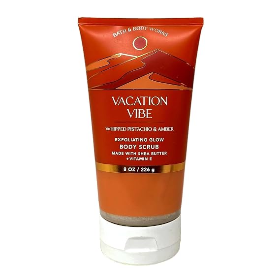 White Barn Vacation Vibe exfoliating glow body scrub 8oz