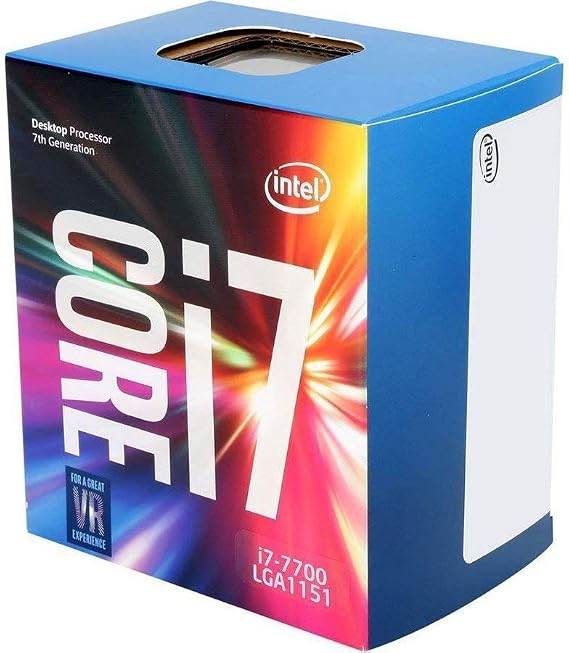 Intel CPU Core i7-7700 3.6 GHz 8M Cache, 4 Cores/8 Threads, LGA1151 BX80677I7700 Box