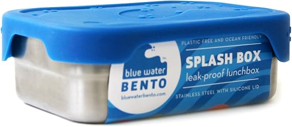 ECOlunchbox Splash Box 24 oz Leak-Proof Stainless Steel Bento Lunch Box