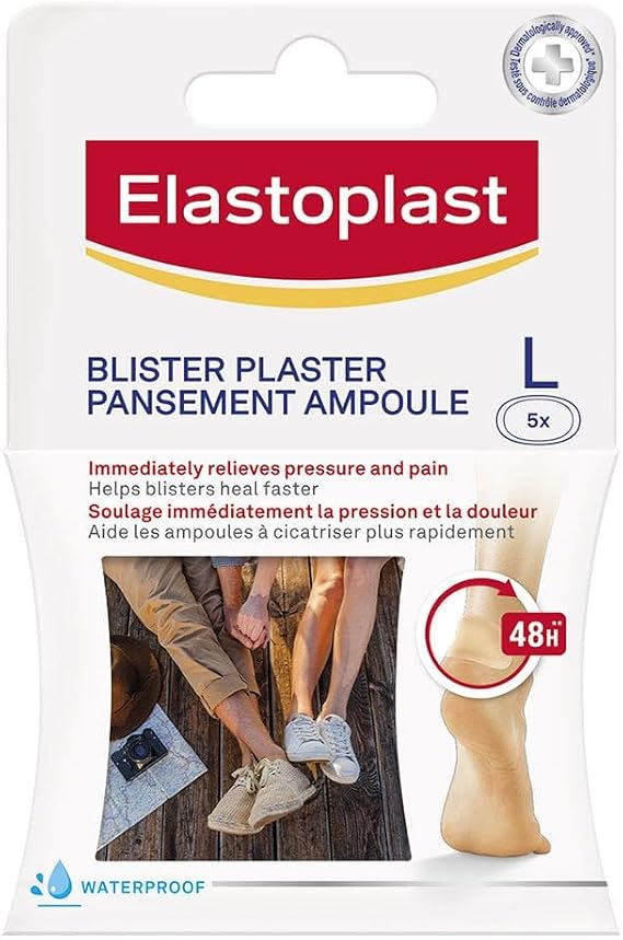 Elastoplast Blister Large Plasters - Pack of 5 Plasters