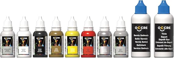 OcCre Premium Acrylic Paint Set for MILANO Trolley Model