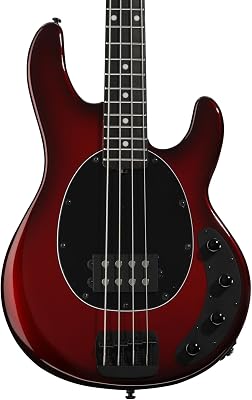 Ernie Ball Music Man StingRay Special Bass Guitar - Scoville Red, Sweetwater Exclusive