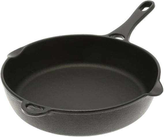 Iwachu 8-1/2" Cast Iron Frying Pan, Small, Black