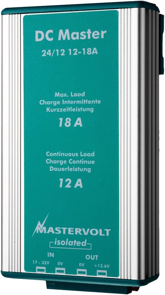 Mastervolt DC Master 24V to 12V Converter - 12 Amp [81400300]