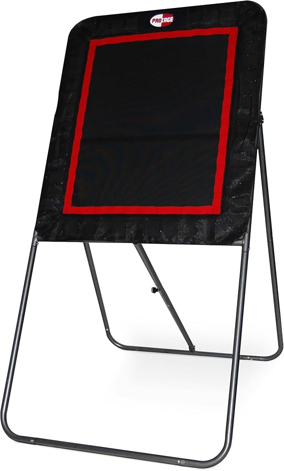 Trigon Sports Lacrosse Rebounder, 4 x 3 Surface Lacrosse Rebounder for Backyard, Foldable Lacrosse Bounce Back with Adjustable Angles, Softball Baseball Volleyball Multisport Training Practice