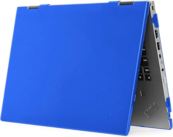 mCover Hard Shell Case for 13.3'' Lenovo ThinkPad X13 Yoga Gen 1 Laptop Computer (LEN-TP-X13Yoga-G1 Blue)