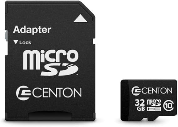 Centon Electronics Micro SD Card, Class 10 Flash Memory Card, Ultimate Memory Card for Phones, Tablets, Cameras, and More, 32GB