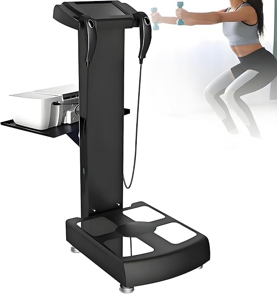 Professional Body Composition Analyzer,Body Fat Scale, Body Composition Analyzer, Body Fat Detection Equipment, Professional-Grade Analyzer, Muscle Detection and Analysis Black