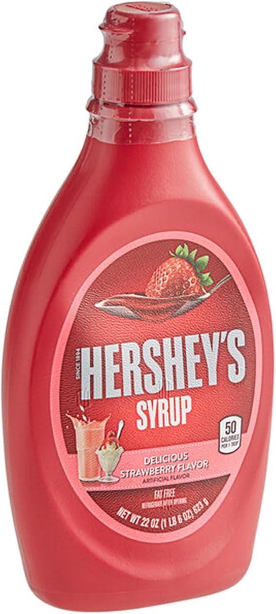 S 22 oz. Strawberry Syrup WS-403340031800-NPF