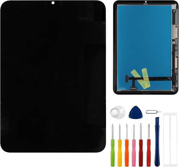 LCD Digital Display Compatible with iPad mini 7 7th 2024 A2993 A2995 A2996 8.3" LCD Display Touch Screen Assembly with Tools