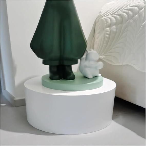 Round Pedestal Stands, Mannequins Display Platform Base, Air Conditioner Heightening Base, Wedding Dress Shop Dressing Room Pillar Exhibition Stand(40x40cm)