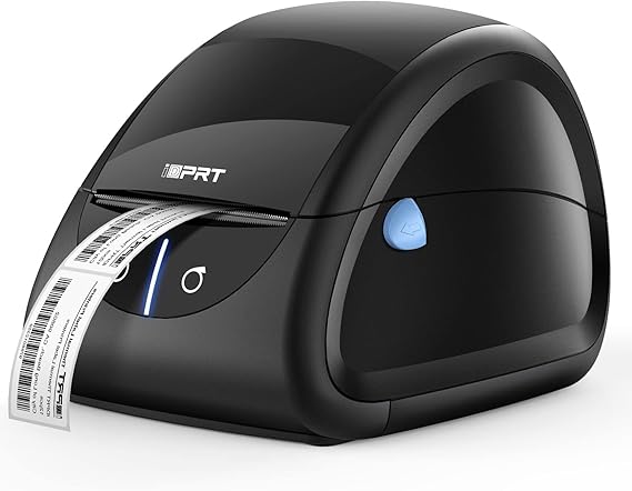 iDPRT SP310 Thermal Label Printer, Label Maker Fits 1"-3.35" Width | For Generic Thermal Labels, Fast 80ppm, For Small Business Mailing, Barcodes, Inventory, Office Organizing, Win/Mac/Linux