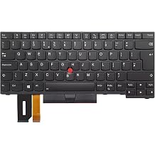 Replacement for Lenovo ThinkPad P14s Gen 2 20VX, 20VY 20VXS05900 Laptop Keyboard UK QWERTY Layout Black Backlit