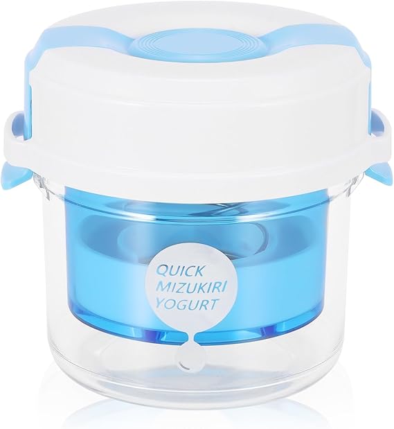 Yogurt Maker Strainer with Filter for Thick Greek Yogurt, Soybean, Milk | 225 Dense Fine Mesh Bag, Leak-Proof Transparent Bowl, Multi-Purpose Filter, Fits Homemade