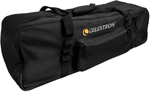 Celestron 34" Telescope Tripod Carrying Bag | Protective Storage & Carrying Case for Telescope Tripod, Configurable Padded Interior Dividers, Bonus Accessory Bag