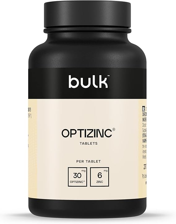 Bulk Pure OptiZinc Tablets, Pack of 270, 30 mg