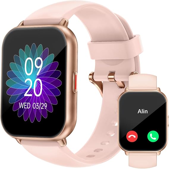 Smart Watch Answer/Make Call,Smart Watches for Women Men 1.85"HD Screen