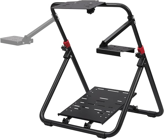 Subsonic Superdrive Bracket for steering wheel pedals, and shifters Steering wheel stand compatible Superdrive GS850X, SV950, SV750, Logitech G29 / G27 and Thrustmaster