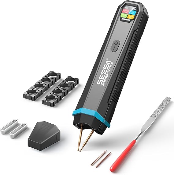 SEESII Battery Spot Welder, Custom Welding Settings, Max 0.15mm Pure Nickel