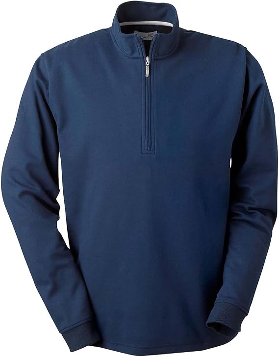 Ashworth Men's Micro Brushed Half-Zip Jacket 4747C
