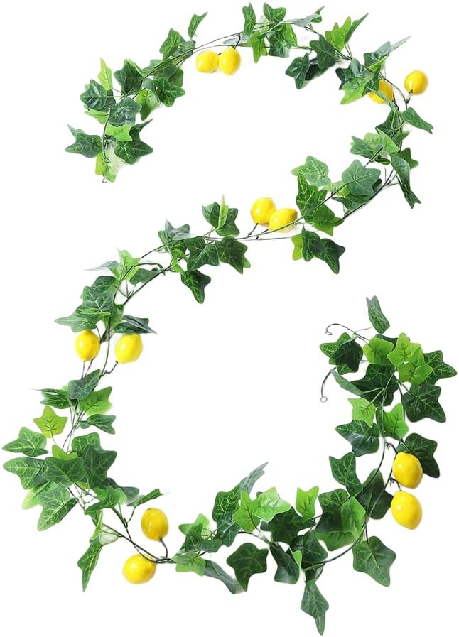 Artificial Greenery Lemon Vine Ivy For Indoor Outdoor Decoration Featuring Lifelike Texture And Natural Flow