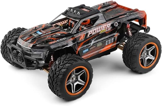 WLtoys 104016 104018 RC Car 55KM/H 3660 Brushless Motors 2200mAh Batterys 4WD Alloy Electric Remote Control Crawler Toy Adults (104018 2 * 2200)