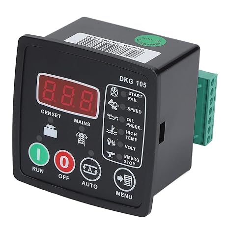 Generator Engine Controller, Auto Start Engine Controller Electronic Generator Controller Module Control Panel for Engine or Generator