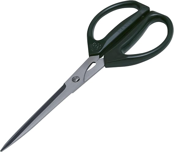 Joyce Chen Deluxe Unlimited Kitchen Scissors All Purpose Kitchen Shears with Japanese Stainless Steel Blades, 8-inch Overall Length, Dark Olive