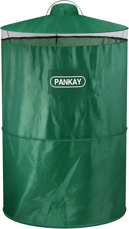 PANKAY Pop Up Privacy Tent, Portable Outdoor Camping Bathroom Toilet Tent, Collapsible Shelter for Camping & Emergency Lightweight & Sturdy, Easy Set Up, Foldable - with Carry Bag