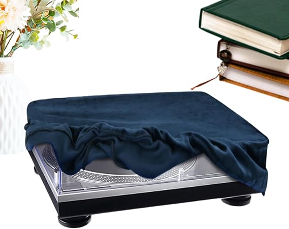 Record Player Dust Cover Stereo Soft Protective Case | Turntable Protective Cover Women Teens Kids Adults Home Studio DJ Musical Instruments