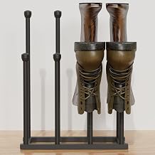 Boot Rack - Holds 4 Pairs of Boots - Neat Boot Storage Solutions