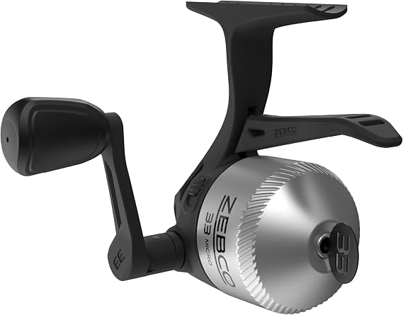 Zebco 33 Spincast Fishing Reel, Right or Left-Hand Retrieve, Pre-Spooled with Zebco Cajun Line