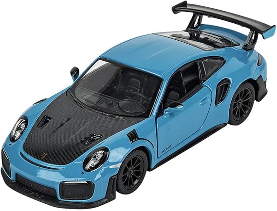 KiNSMART - 1/36 Scale Model Compatible with Porsche 911 GT2 RS (Blue)
