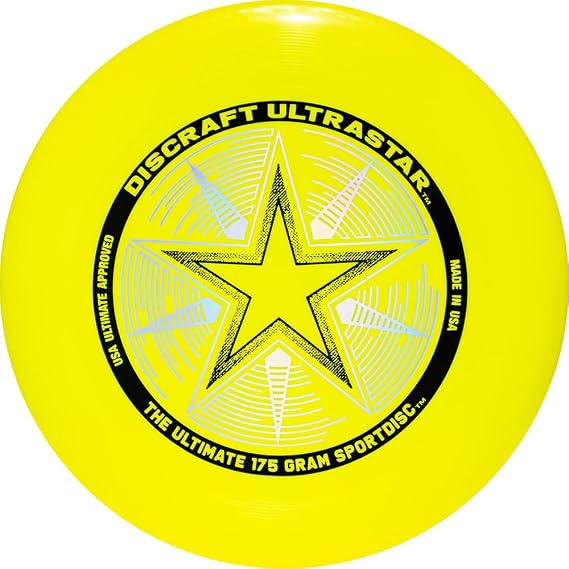 Discraft 175 Gram Yellow Ultrastar Sport Disc