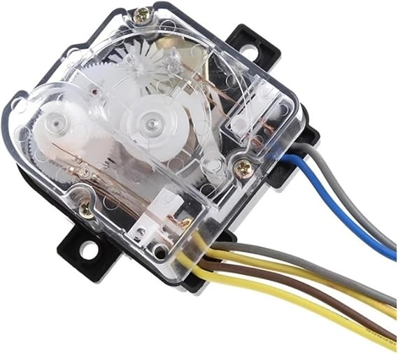 6-Wire Washing Machine Timer 90 Degree Central Hole Distance 68mm Switch Shaft